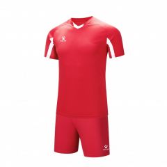 Комплект футбольної форми дитячий Kelme LEON червоно-білий 7351ZB3130.9610, Колір: червоний, Розмір виробника: 120