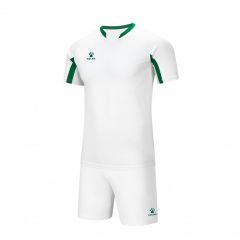 Комплект футбольної форми дитячий Kelme LEON біло-зелений 7351ZB3130.9105, Колір: зелений, Розмір виробника: 120