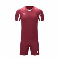 Комплект футбольної форми дитячий Kelme LEON бордово-білий 7351ZB3130.9691, Колір: бордовий, Розмір виробника: 120