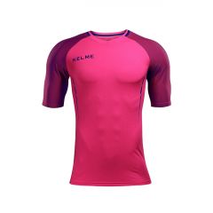 Футболка Kelme MONTES розово-темно-синяя 3871002.9925, Цвет: розовый, Размер производителя: 2XL