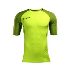 Футболка Kelme MONTES салатово-черная 3871002.9933, Цвет: салатовый, Размер производителя: L