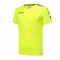 Футболка Kelme LINCE салатово-чорна 78171.0329, Колір: салатовий, Розмір виробника: М