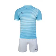 Комплект футбольної форми Kelme MALAGA блакитно-білий 3801169.9449, Колір: блакитний, Розмір виробника: 3XL