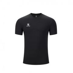 Футболка Kelme чорна 7351TX1091.9000, Колір: чорний, Розмір виробника: S