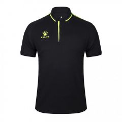Поло Kelme POLO MEN чорно-жовте 3891066.9012, Колір: чорний, Розмір виробника: М