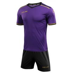Футбольна форма дитяча Kelme SEGOVIA фіолетово-чорна 3873001.9510, Колір: фіолетовий, Розмір виробника: 120