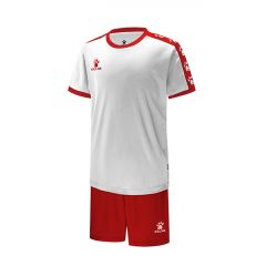 Футбольна форма дитяча Kelme COLLEGUE біло-червона 3883033.9107, Колір: білий, Розмір виробника: 160