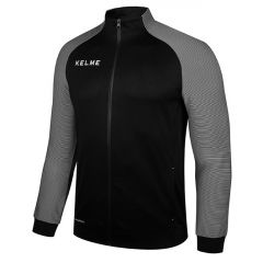 Олімпійка Kelme MONTES чорно-темно-сіра 3871300.9021, Колір: темно-сірий, Розмір виробника: L