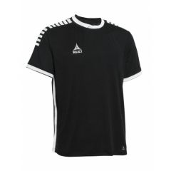 Футболка SELECT Monaco player shirt s/s (009) чорний, Колір: чорний, Розмір виробника: L