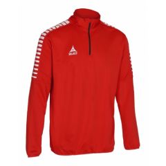 Тренувальна кофта SELECT Argentina training sweat 1/2 zip (005) червоний, Колір: червоний, Розмір виробника: 2XS
