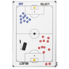 Тактична дошка SELECT Tactics board alu - football (001) білий, 45х30