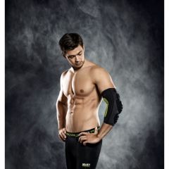 Налокотник компрессионный SELECT 6650 Compression elbow support - handball (010) чёрный, Размер производителя: М
