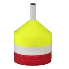 Набір маркерів SELECT Marker set 48 pcs w/plastic holder (340) червоний/жовтий/білий, 7см