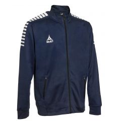Спортивна куртка SELECT Monaco zip jacket (550) т.синій/білий, Колір: темно-синій, Розмір виробника: L