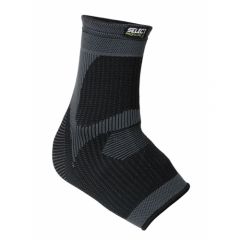 Бандаж на гомілкостоп SELECT Elastic Ankle Support (300) темно-сірий, Розмір виробника: М