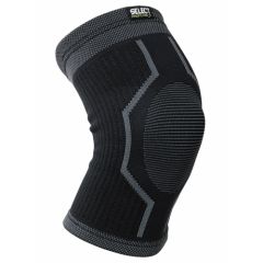 Наколінник SELECT Elastic Knee Support (009) чорно/сірий, Розмір виробника: М