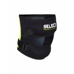 Наколінник SELECT 6207 Knee support for jumper's knee (228) чорно/зелений, Розмір виробника: М