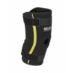 Наколінник SELECT 6204 Knee support with side splints (010) чорний, Колір: чорний, Розмір виробника: 2XL