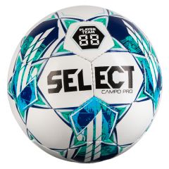 М’яч футбольний SELECT Campo Pro v23 (931) біло/зелений, Розмір: розмір 5