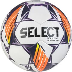 М'яч футбольний SELECT Brillant Super TB v24 (FIFA QUALITY PRO APPROVED) (009) біло/фіолетовий, Колір: білий, Розмір: розмір 4