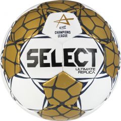 М’яч гандбольний SELECT Ultimate Replica EHF Champions League v24 (990) біло/золотий, 3
