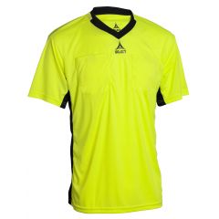 Футболка арбітра SELECT Referee Shirt S/S v21 (634) жовто/чорний, Колір: жовтий, Розмір виробника: XL
