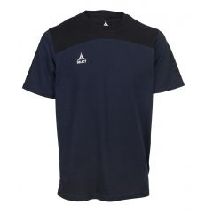 Футболка SELECT Oxford t-shirt (919) темно-синій/чорний, Колір: темно-синій, Розмір виробника: S