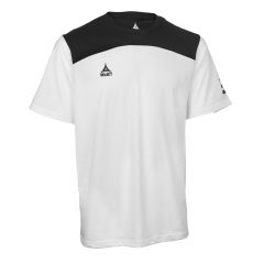 Футболка SELECT Oxford t-shirt (661) біло/чорний, Колір: білий, Розмір виробника: S