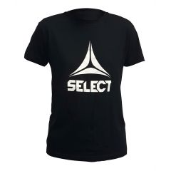 Футболка SELECT T-Shirt Basic with big Select logo (010) чорний, Колір: чорний, Розмір виробника: 3XL