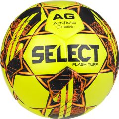 М’яч футбольний SELECT Flash Turf FIFA Basic v23 (383) жовто/помаранчевий, Колір: жовтий, Розмір: розмір 4