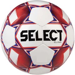 М’яч футбольний SELECT Clava (198) біло/червоний, Розмір: розмір 5