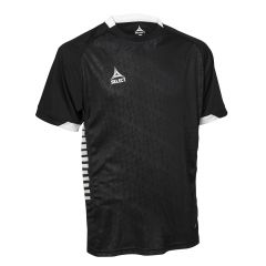 Футболка SELECT Spain player shirt s/s (010) чорний, Колір: чорний, Розмір виробника: S