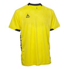 Футболка SELECT Spain player shirt s/s (635) жовто/чорний, Колір: жовтий, Розмір виробника: S