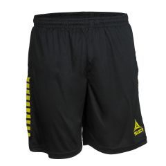 Шорти SELECT Spain player shorts (151) чорний/жовтий, Колір: чорний, Розмір виробника: 5XS