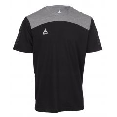 Футболка SELECT Oxford t-shirt (722) чорно/сірий, Колір: чорний, Розмір виробника: S