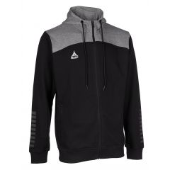 Толстовка SELECT Oxford zip hoodie (637) чорно/сірий, Колір: чорний, Розмір виробника: S