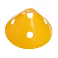 Фішка-конус тренувальна з отворами Europaw E-14x30 cm жовта, Колір: жовтий