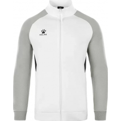 Олімпійка (мастерка) Kelme біло-сіра 8261WT1017.9100, Колір: білий, Розмір виробника: М