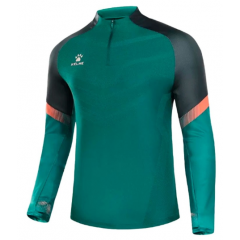 Реглан Kelme WARRIOR темно-зелено-чорний 8061TT1007.9365, Колір: темно-зелений, Розмір виробника: L