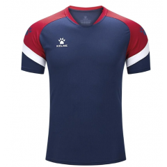 Футболка Kelme BRAVO темно-синьо-червона 7351TX1092.9423, Колір: темно-синій, Розмір виробника: S
