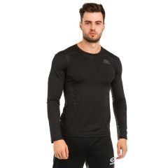 Футболка компрессионная Europaw ls top черная, Цвет: черный, Размер производителя: XS