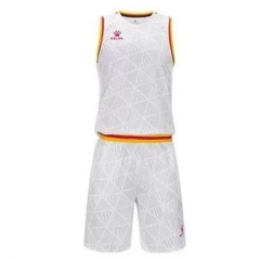 Комплект баскетбольної форми білий KELME 8252LB1003.9100, Колір: білий, Розмір виробника: М
