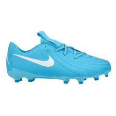 Бутсы Nike JR PHANTOM GX II ACADEMY FG/MG FD6722-400 детские, Цвет: голубой, Размер производителя: 38.5