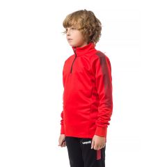 Спортивний костюм для дітей Europaw Limber Up Kid 2101 Short zipper чорно-червоний, Колір: червоний, Розмір виробника: 4XS