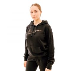 Кофта Nike NS PE CLB FLC SHINE OS PO FB8763-010, Колір: чорний, Розмір виробника: XS