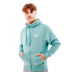 Кофта Nike CLUB HOODIE FZ BB BV2645-309, Цвет: голубой, Размер производителя: М