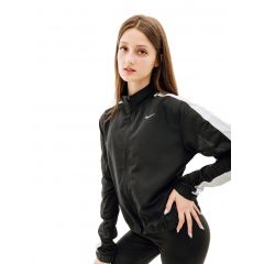 Ветровка Nike W NK SWSH RUN JKT DX1037-010, Цвет: черный, Размер производителя: L