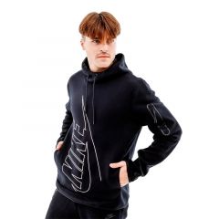 Кофта Nike TCH FLC GX PO HOODIE DX0577-010, Колір: чорний, Розмір виробника: 2XL