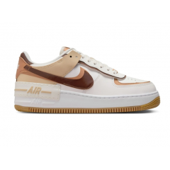 Кроссовки NIKE W AF1 SHADOW DZ1847-106, Цвет: коричневый, Размер производителя: 37.5