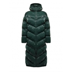 Куртка Nike W NSW TF OS SHN SNFL WNPFR PKA FV7827-338, Колір: темно-зелений, Розмір виробника: М